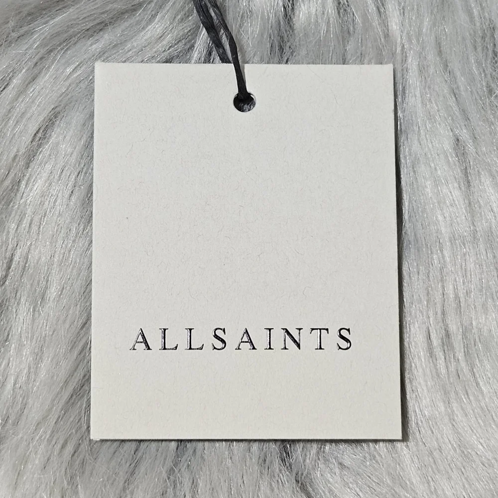 All Saints Hat Beanie Marled Wool Blend Rib Cuff Outdoor Fall Winter Streetwear